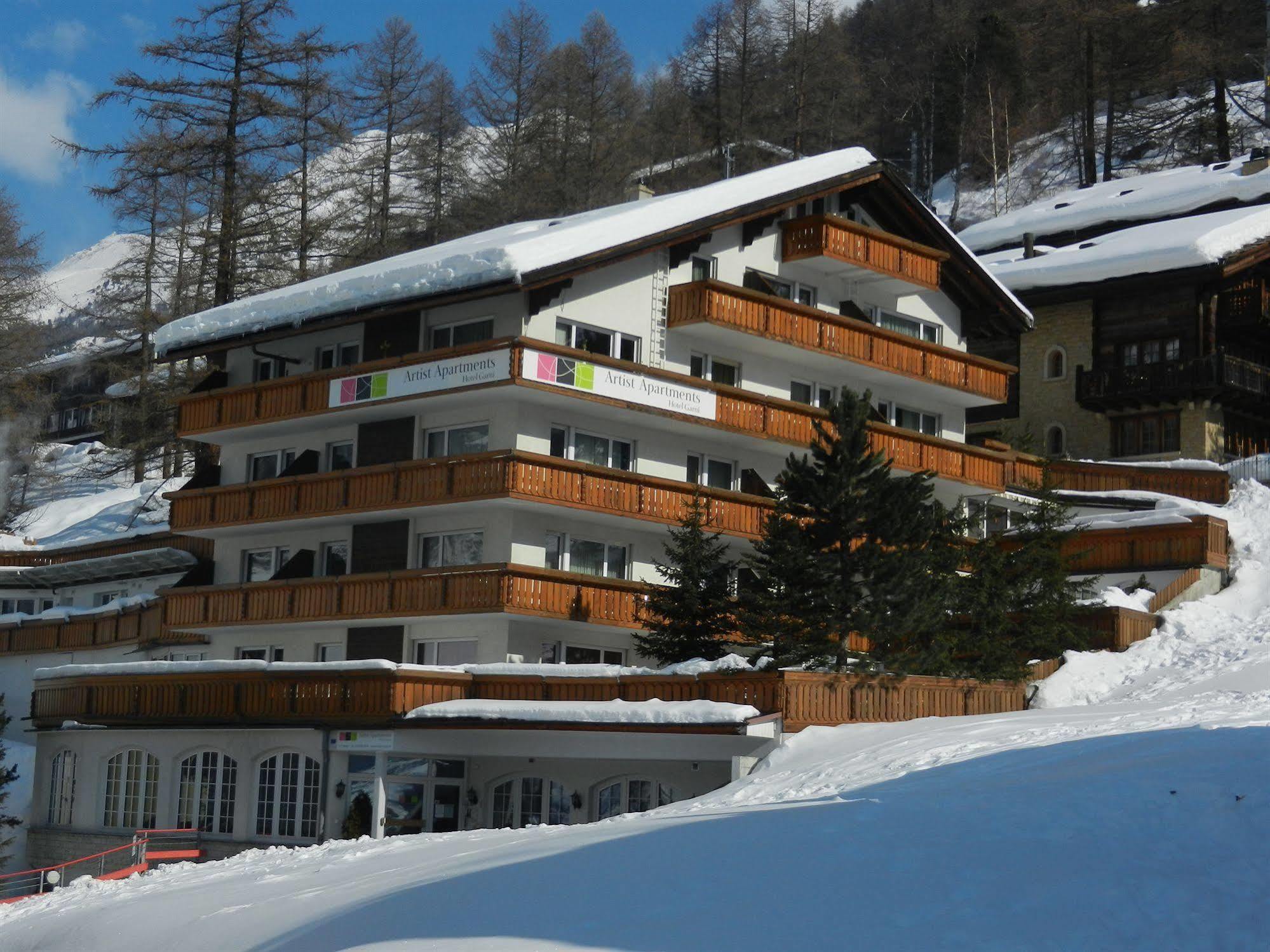 Artist Apartments&Hotel Garni Zermatt Exterior foto